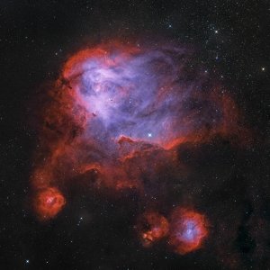 IC 2944 - Der λ Centauri Nebal als HGO-RGB komposition