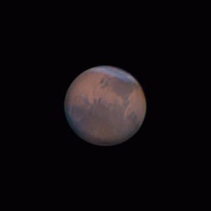 Mars kleine Animation 21:09-21:52MEZ 16.12.22