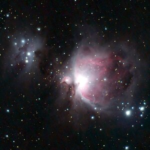M 42 und Running Man