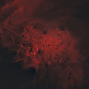 Flaming Star Nebula