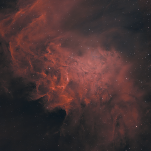 Flaming Star Nebula