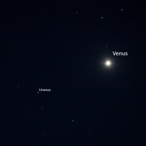 Venus bei Uranus