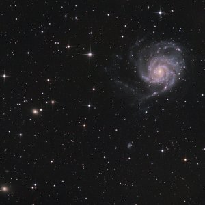 Messier 101 Feuerradgalaxie