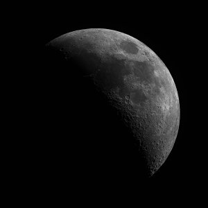 Mond statt DeepSky  Aufnahme