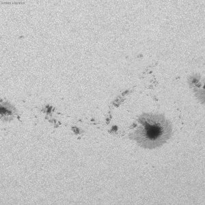 Sonne 29.04.2023 - AR 13285 mit 13288