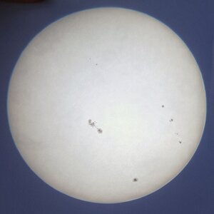 Sonnenprojektion 27.05.2023