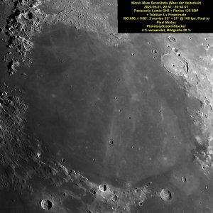 Mare Serenitatis, 2023-05-27, 20:57-20:58 UT