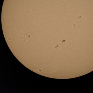 Sonnenfleckengruppe vom 18. Juni 2023