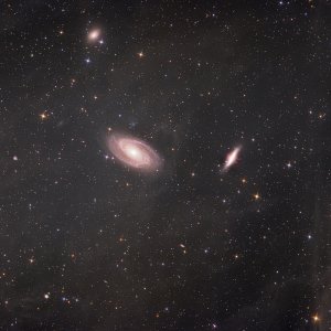 M81 & M82 mit Umgebung & IFN