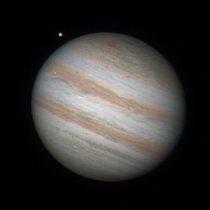 Jupiter mit Mond Europa