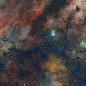 Farben in Cygnus