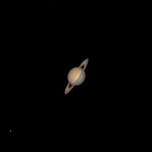 Saturn mit Titan