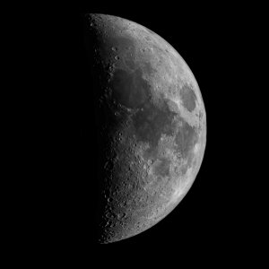 Mond  mit APM Guidescope