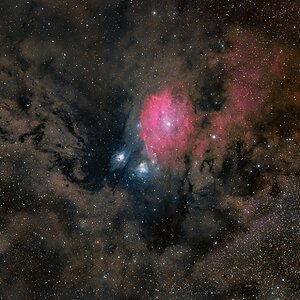 IC1283 - Ein Emissionsnebel im Sternbild Sagittarius als LRGB