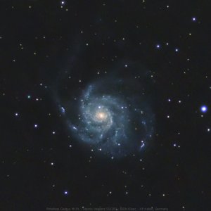 Feuerrad-Galaxie M 101