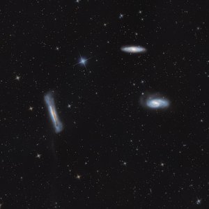 Leo Triplet (M65, M66, NGC3628)