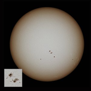 Sonne im Weißlich 27.4.24