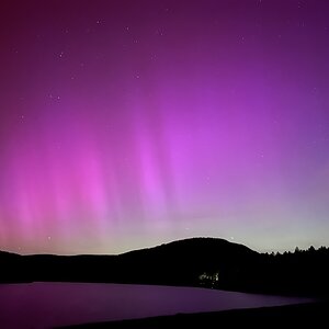Polarlichter im Schwarzwald