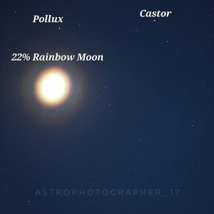 Pollux  Caster and Rainbow Moon