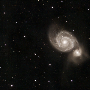 Die M51 mit meinem (neuen gebrauchten) 120mm Equinox