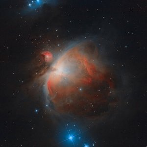 Orionnebel mit Spiegelreflex