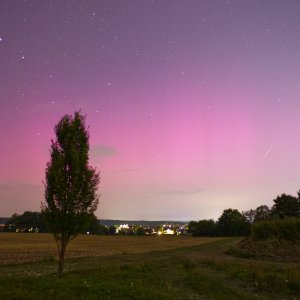 Nordlicht und Sternschuppe
