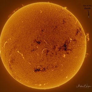 Die Sonne am 01. September 2024