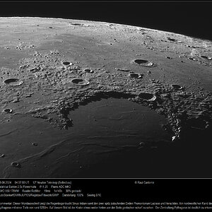 Mondausschnitt Sinus Iridum & Pythagoras