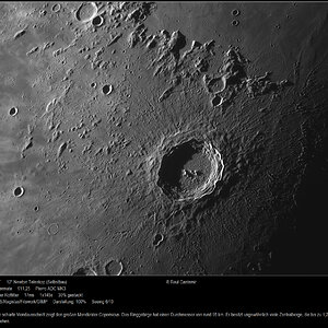 Mond mit Copernicus