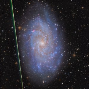 M33 mit Persieide