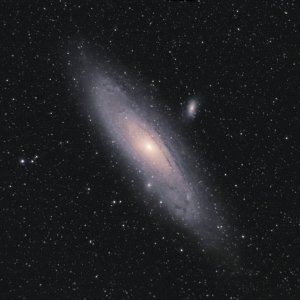 M31 Andromeda Galaxie mit 55mm Objektiv