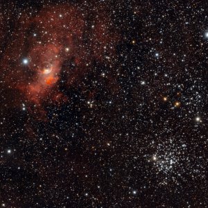 NGC7635 und M52