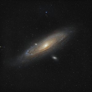 M31 mit der Minikatze