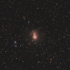 IC 10, die kleine Starburstgalaxie in der Cassiopeia