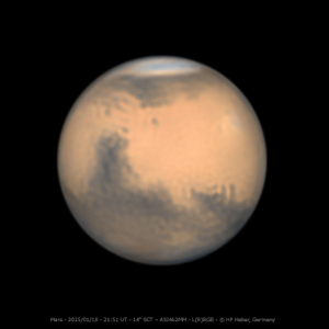 Mars am 18.01.2025