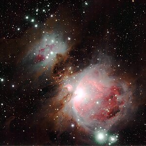 M42 Orionnebel nachbearbeitet