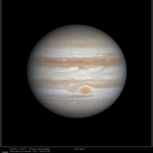 Jupiter vom 02.02.25 bei schlechtem Seeing