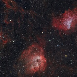 IC 405 & IC 410 - Flammennebel (Flaming Star Nebula)