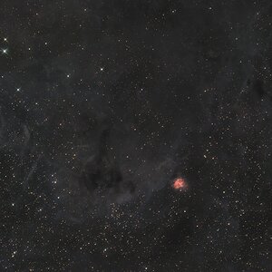 HII-Region SH2-211 und Dunkelwolke Barnard 20