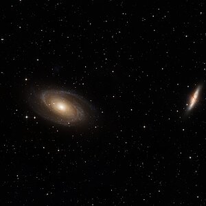 M81 Bodes Galaxie & M82 Zigarrengalaxie
