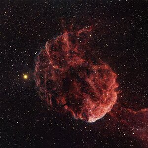 IC443 Quallen Nebel
