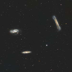 M65, M66 und NGC3628