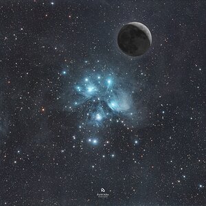 Mond & Plejaden