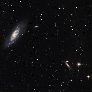 Messier 106—crop
