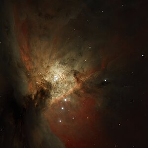 M42 Orionnebel Drizzle Crop