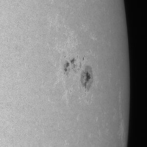 Sonne: AR4044 im WL am 5.4.25