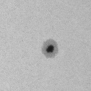 Sonne: AR4046 im WL am 5.4.25