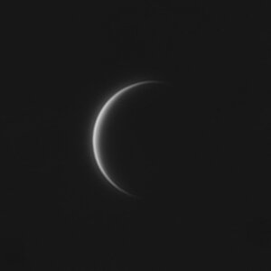 Venus am 5.4.25 am Taghimmel mit Rotfilter
