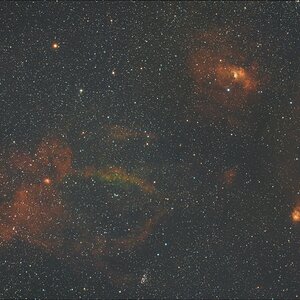 NGC7635 - SH 2-157 - NGC7538