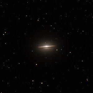 M104 Sombrero Galaxie
